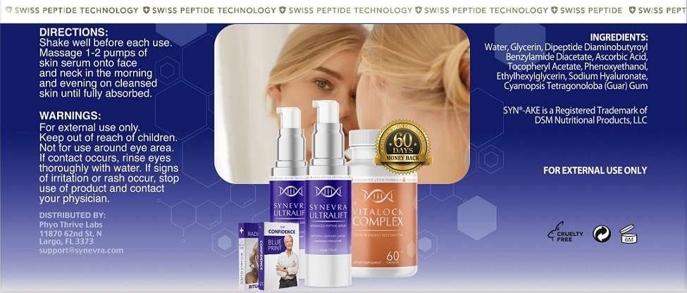 Synevra UltraLift Ingredients